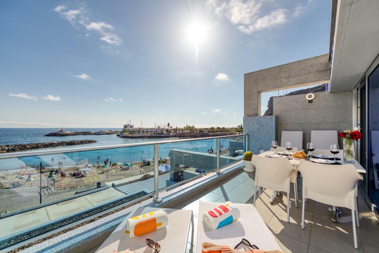 Teresita Mogamar Beachfront Puerto De Mogan Exterior foto