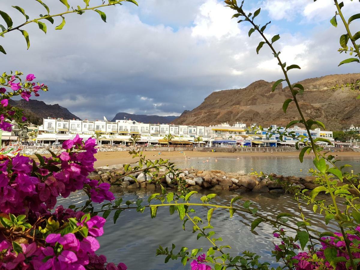 Teresita Mogamar Beachfront Puerto De Mogan Exterior foto