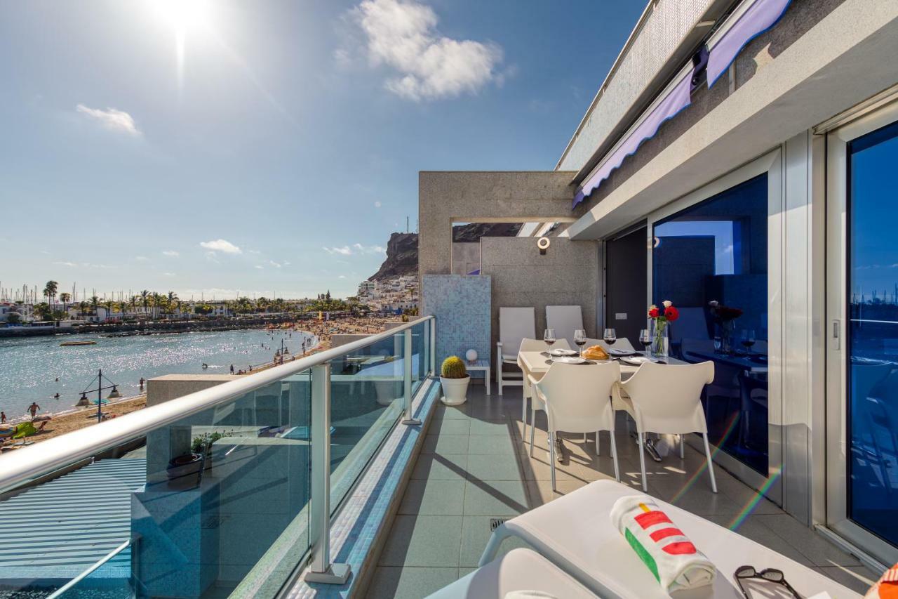 Teresita Mogamar Beachfront Puerto De Mogan Exterior foto